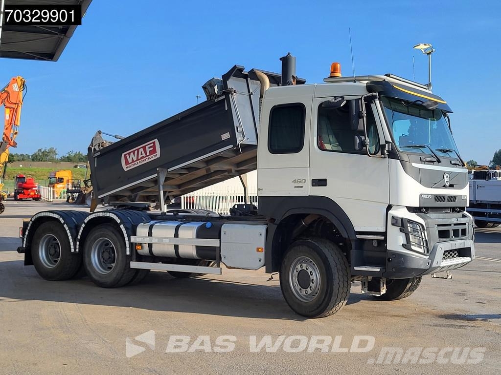Volvo FMX 460 6X6 14m3 tipper WAF Wechselsystem Trekker Savivarčių priekabų vilkikai