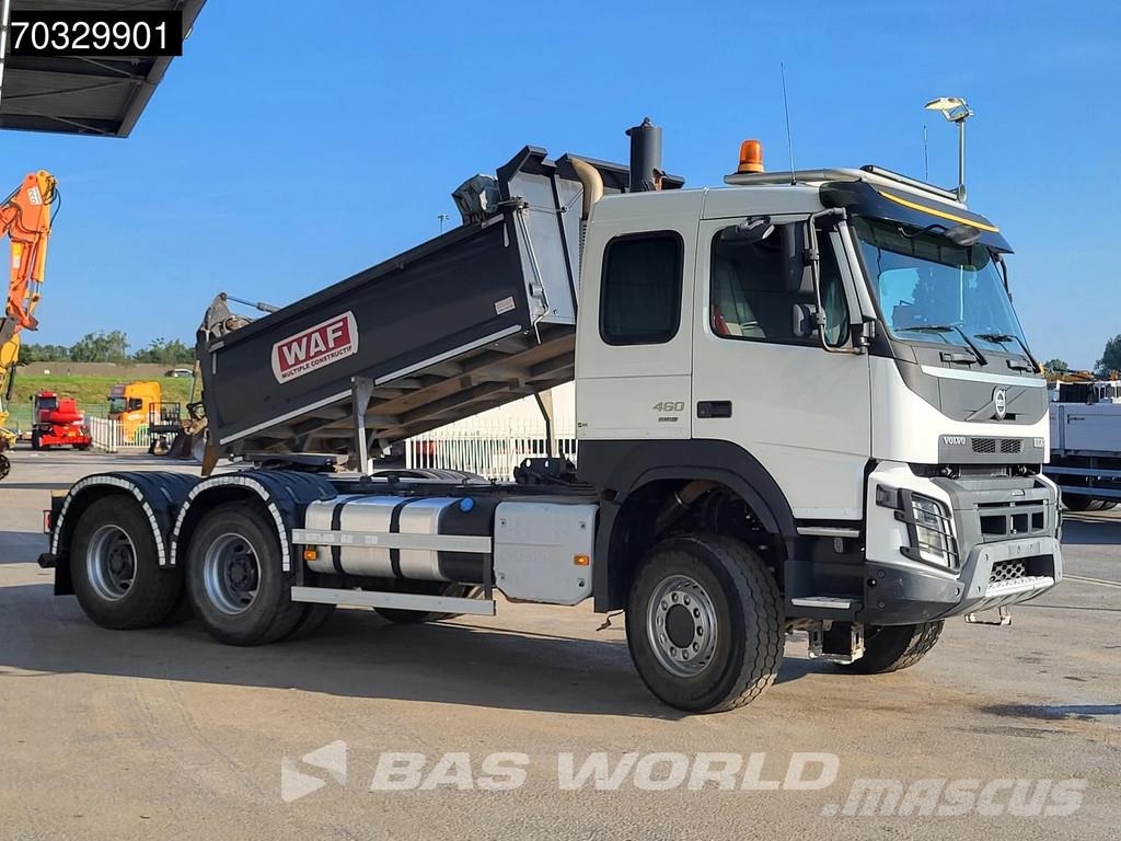 Volvo FMX 460 6X6 14m3 tipper WAF Wechselsystem Trekker شاحنات قلابة