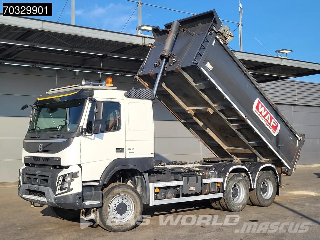 Volvo FMX 460 6X6 14m3 tipper WAF Wechselsystem Trekker شاحنات قلابة