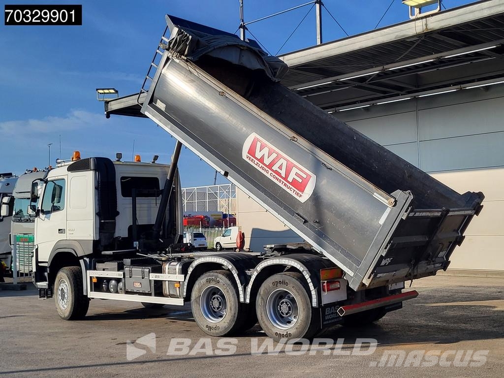 Volvo FMX 460 6X6 14m3 tipper WAF Wechselsystem Trekker Savivarčių priekabų vilkikai
