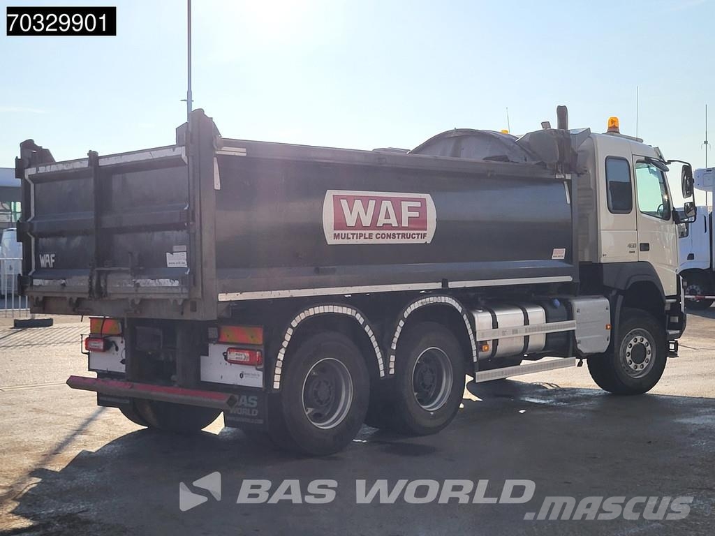 Volvo FMX 460 6X6 14m3 tipper WAF Wechselsystem Trekker شاحنات قلابة