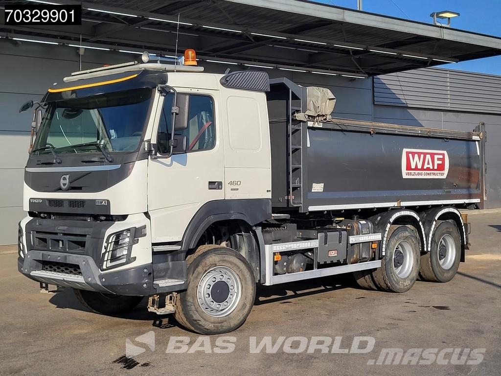 Volvo FMX 460 6X6 14m3 tipper WAF Wechselsystem Trekker شاحنات قلابة
