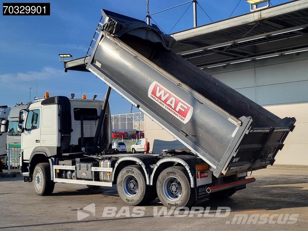 Volvo FMX 460 6X6 14m3 tipper WAF Wechselsystem Trekker شاحنات قلابة