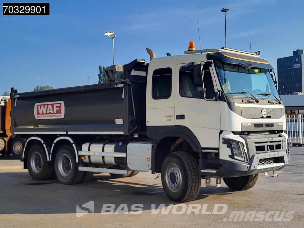 Volvo FMX 460 6X6 14m3 tipper WAF Wechselsystem Trekker Savivarčių priekabų vilkikai