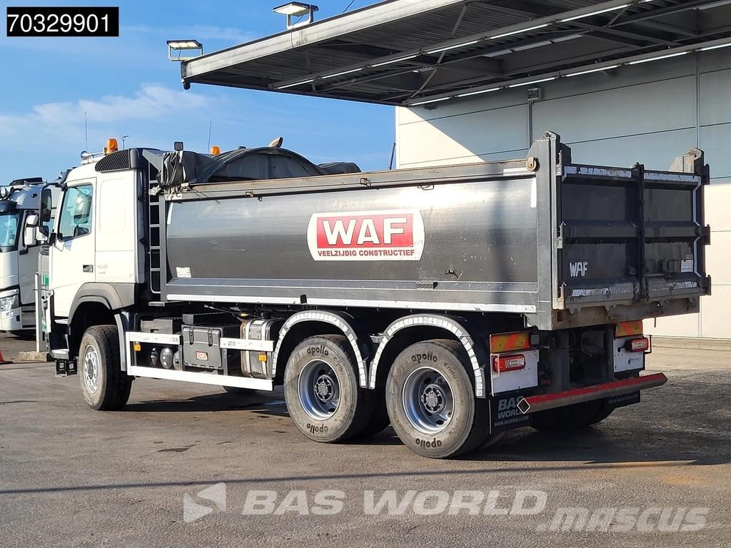 Volvo FMX 460 6X6 14m3 tipper WAF Wechselsystem Trekker شاحنات قلابة