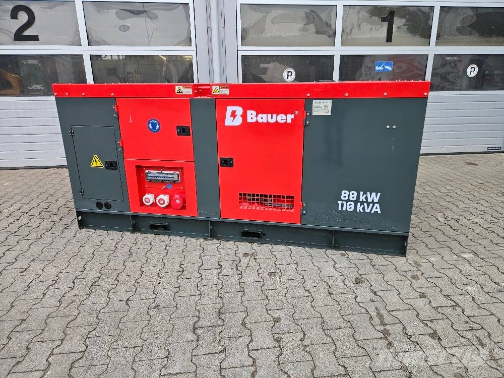 Bauer GFS-80KW Dízel áramfejlesztők