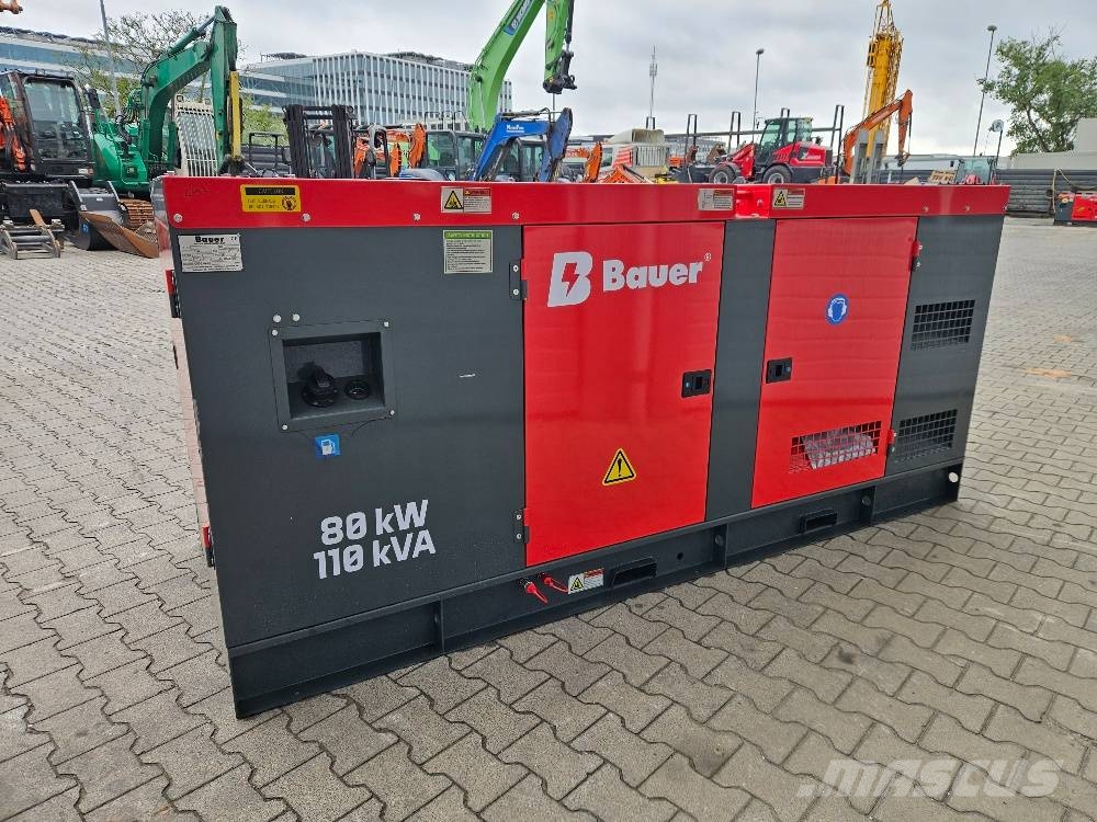 Bauer GFS-80KW Dízel áramfejlesztők