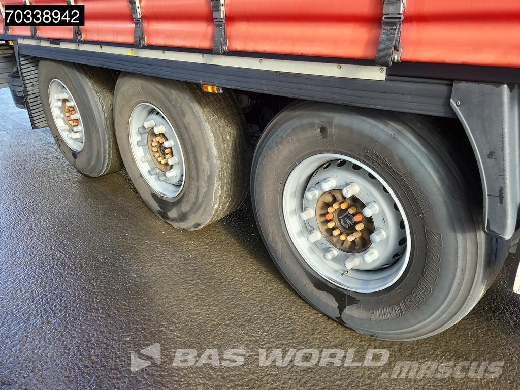 Krone SD Lift Axle MOT 01/27 Tents puspiekabes