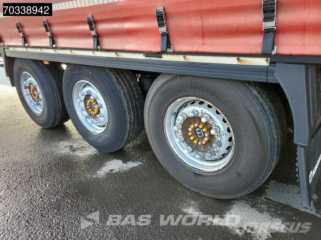 Krone SD Lift Axle MOT 01/27 Tents puspiekabes