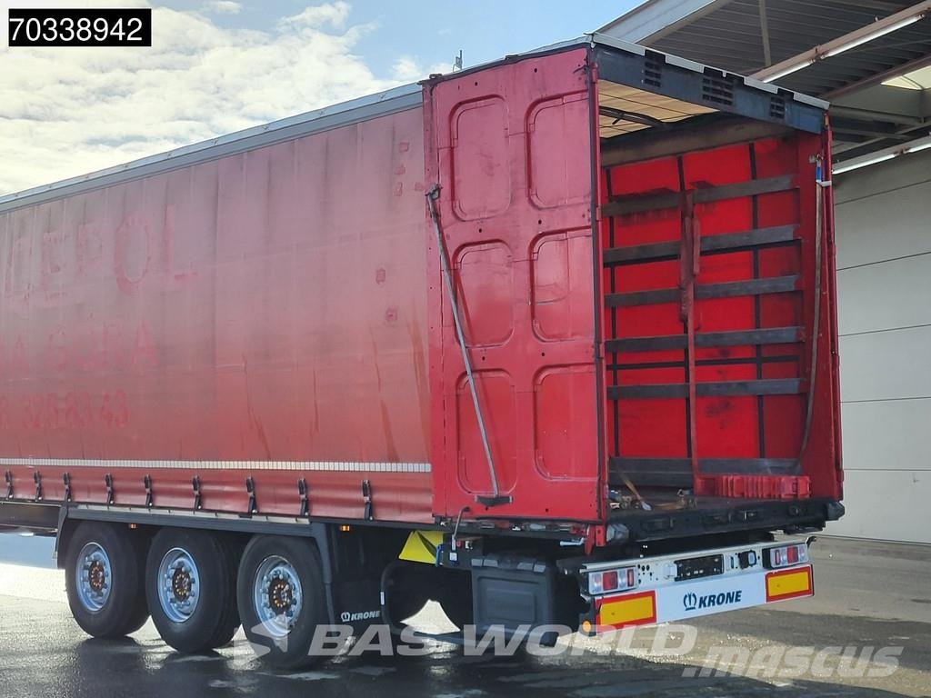 Krone SD Lift Axle MOT 01/27 Tents puspiekabes