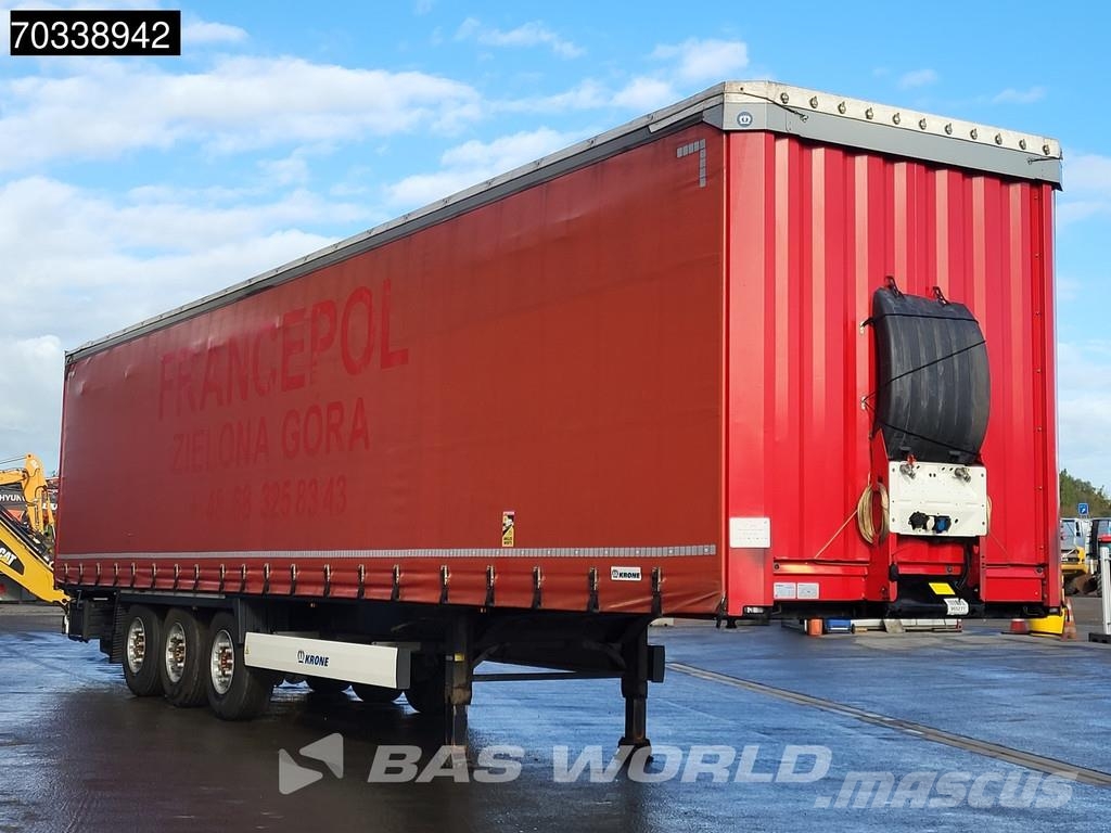 Krone SD Lift Axle MOT 01/27 Tents puspiekabes