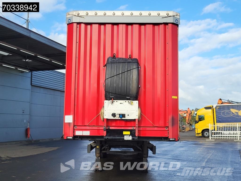 Krone SD Lift Axle MOT 01/27 Tents puspiekabes