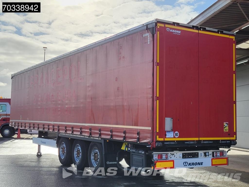 Krone SD Lift Axle MOT 01/27 Tents puspiekabes