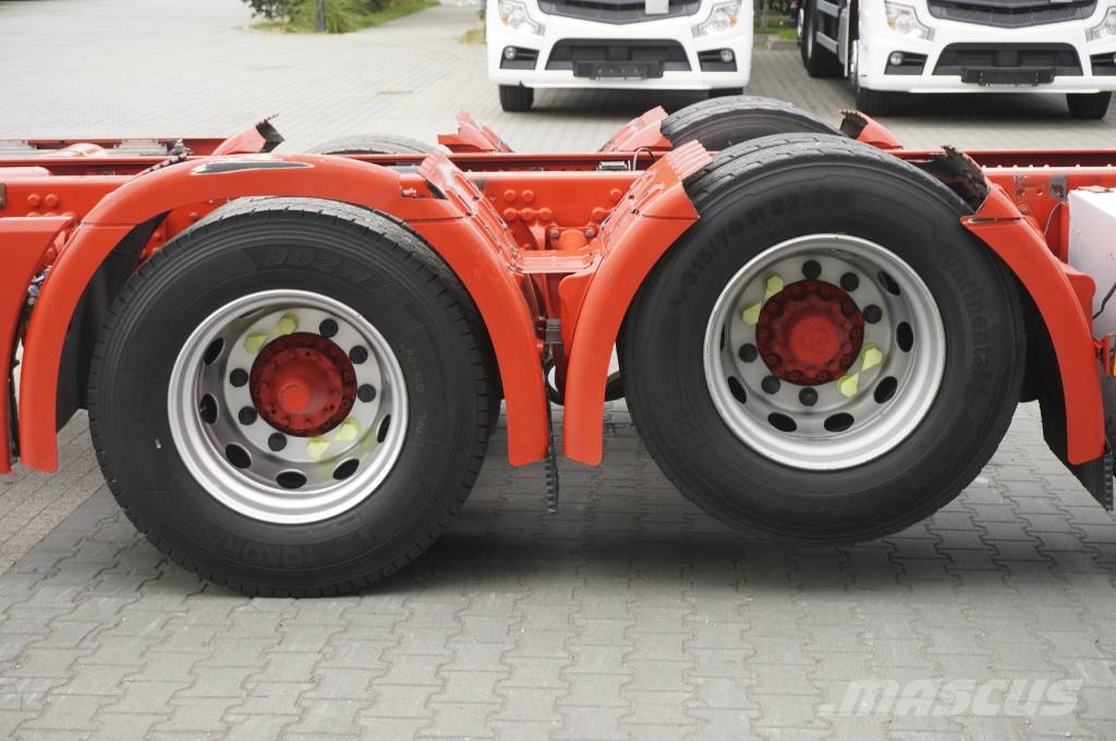 Scania R540 6×2 / Chassis 765cm / GVW with a trailer 68t Шасі з кабіною