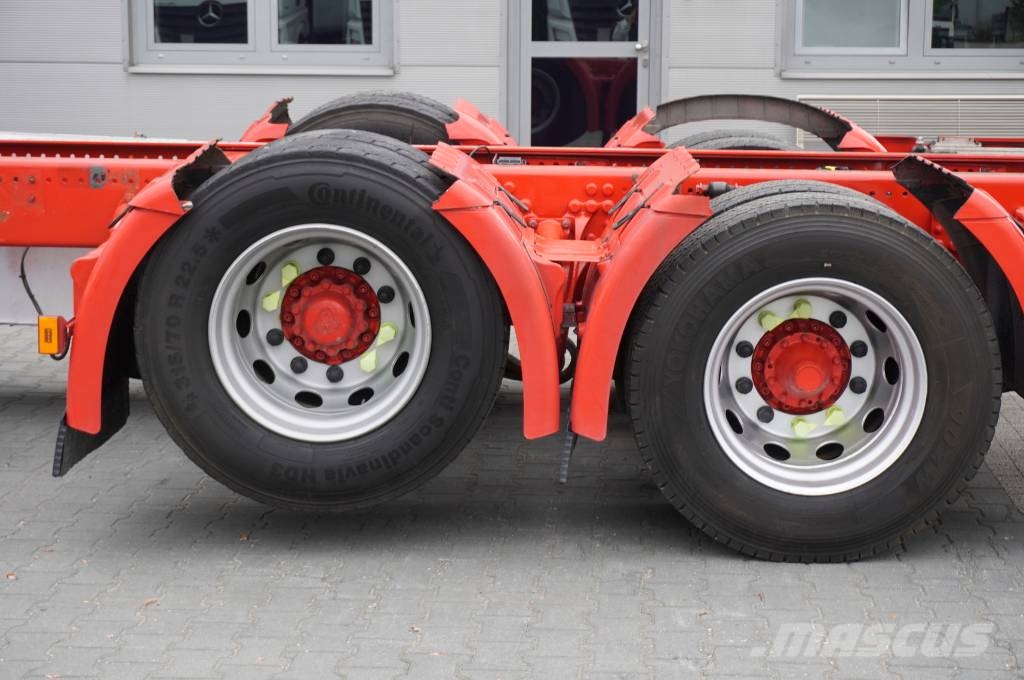 Scania R540 6×2 / Chassis 765cm / GVW with a trailer 68t Шасі з кабіною