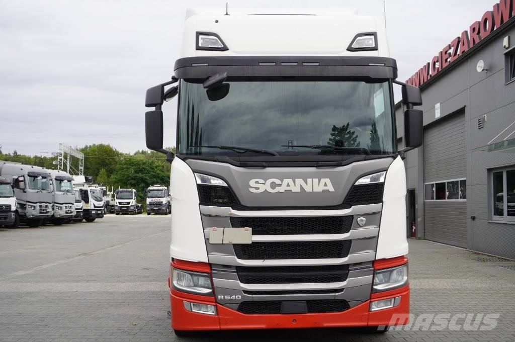 Scania R540 6×2 / Chassis 765cm / GVW with a trailer 68t Шасі з кабіною