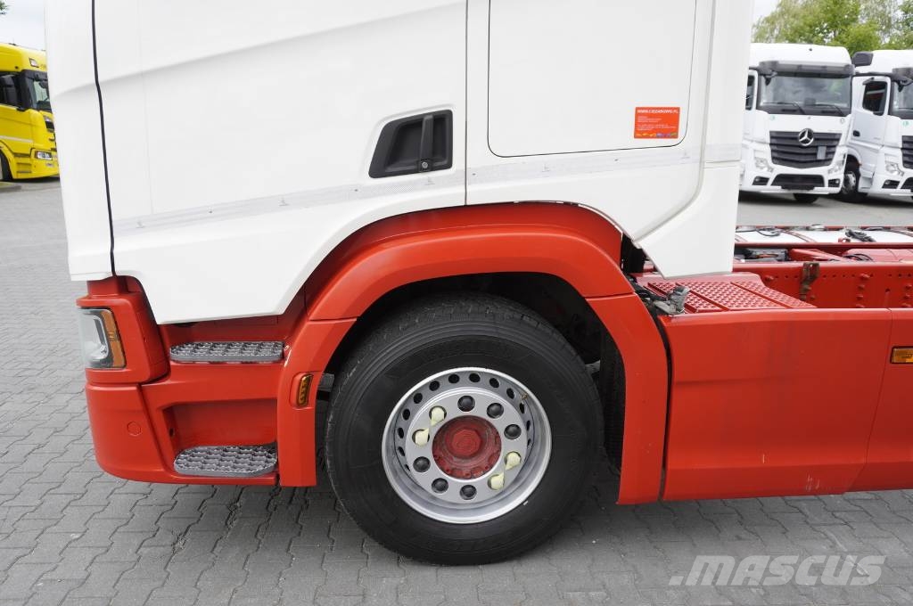 Scania R540 6×2 / Chassis 765cm / GVW with a trailer 68t Шасі з кабіною