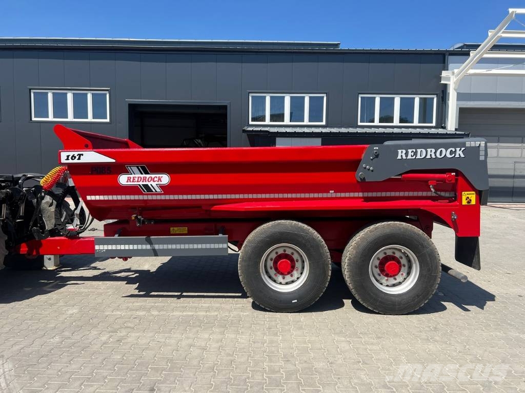 Redrock 16T Remolques con caja de volteo