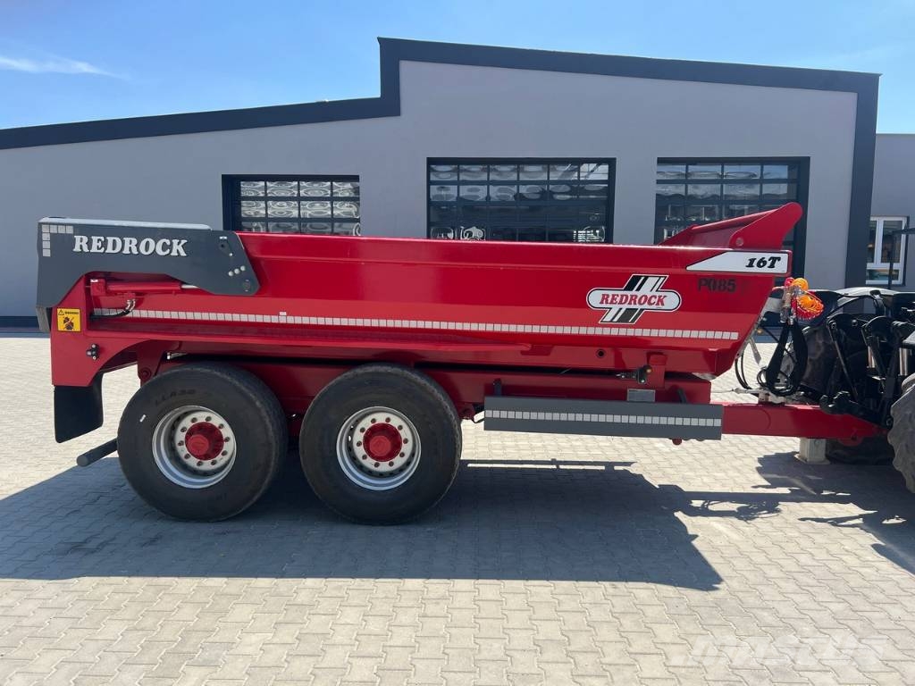 Redrock 16T Remolques con caja de volteo