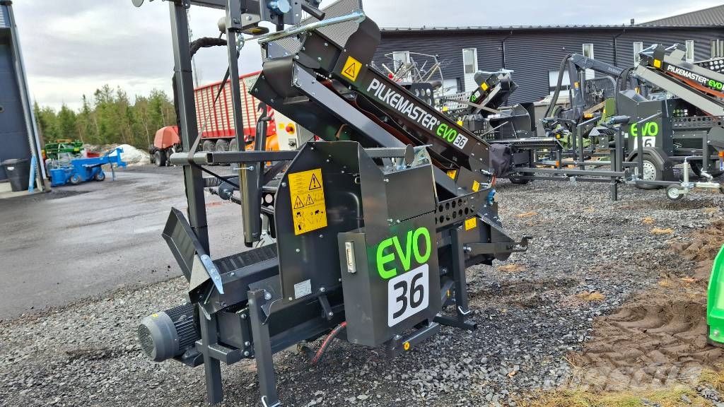 Pilkemaster Evo 36 traktori/sähkö malli Partidoras, cortadoras y trituradoras de madera