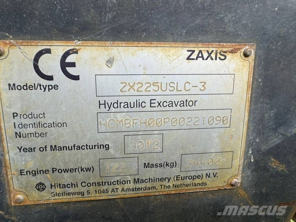 Hitachi ZX 225 US LC-3 履带挖掘机