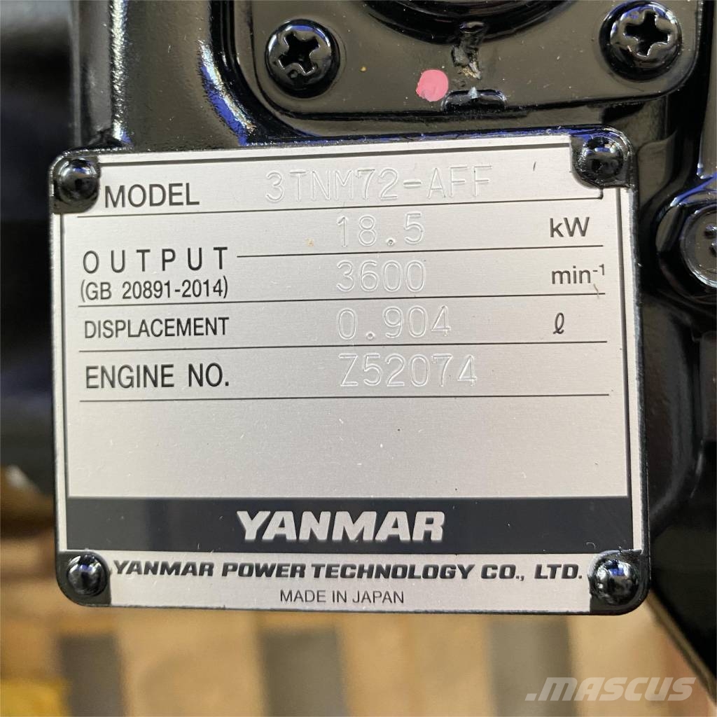 Yanmar Yanmar 3TNM72 engine محركات