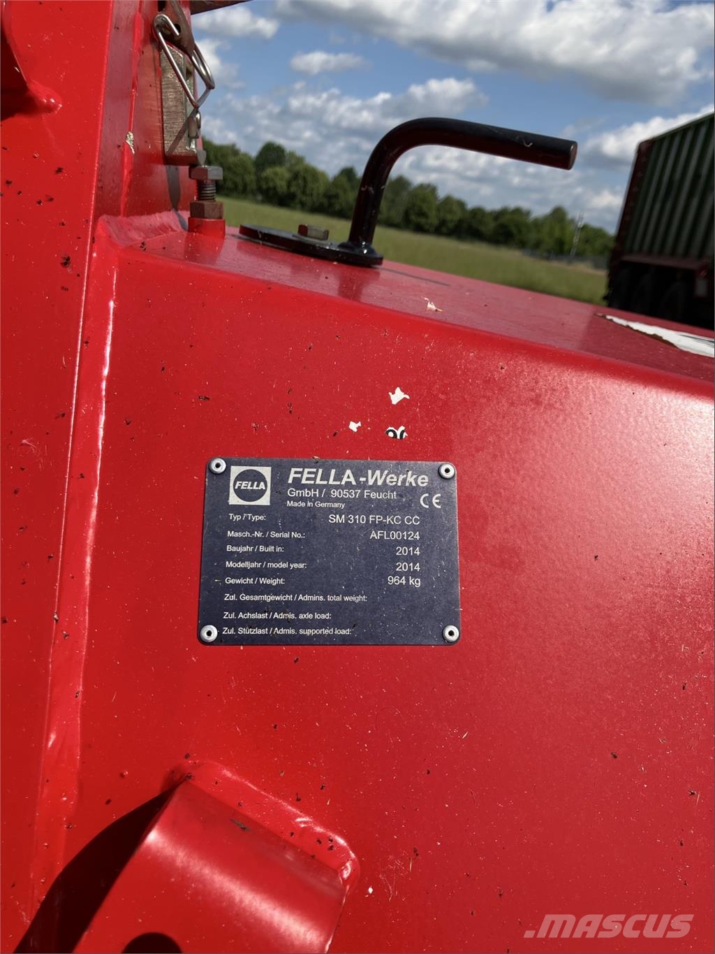 Fella SM 991 TL-KCB Slåtterkrossar