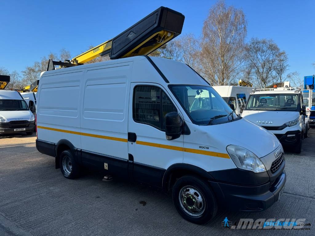 Iveco Daily Versalift ET38 Cherry Picker المنصات الهوائية المثبتة على شاحنة