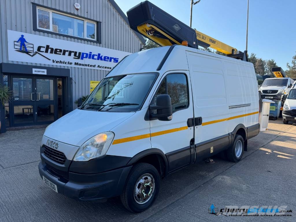 Iveco Daily Versalift ET38 Cherry Picker المنصات الهوائية المثبتة على شاحنة