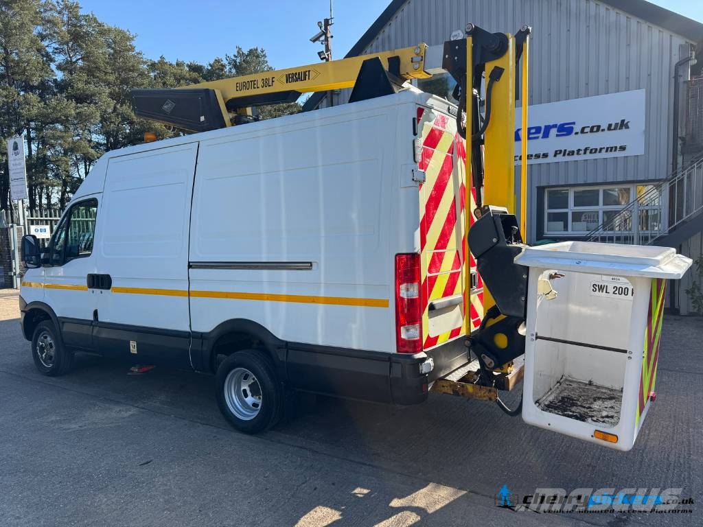 Iveco Daily Versalift ET38 Cherry Picker المنصات الهوائية المثبتة على شاحنة