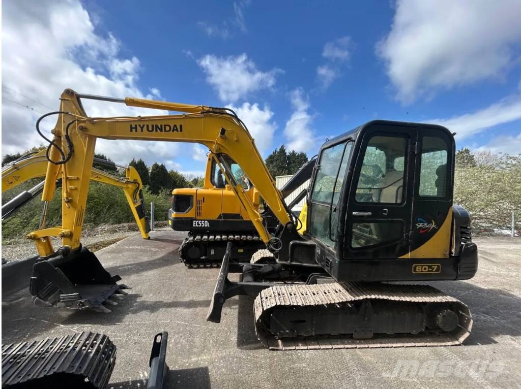 Hyundai R60-7 Bageri guseničari