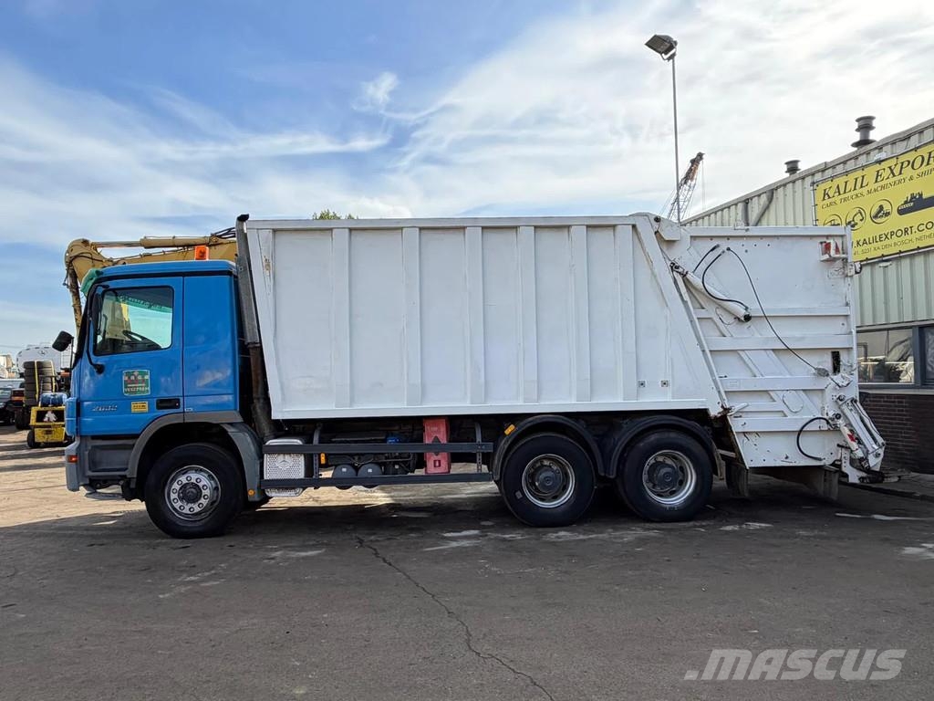 Mercedes-Benz Actros 2632 Garbage Truck - 6x4 - V6 - Full Steel Vuilniswagens