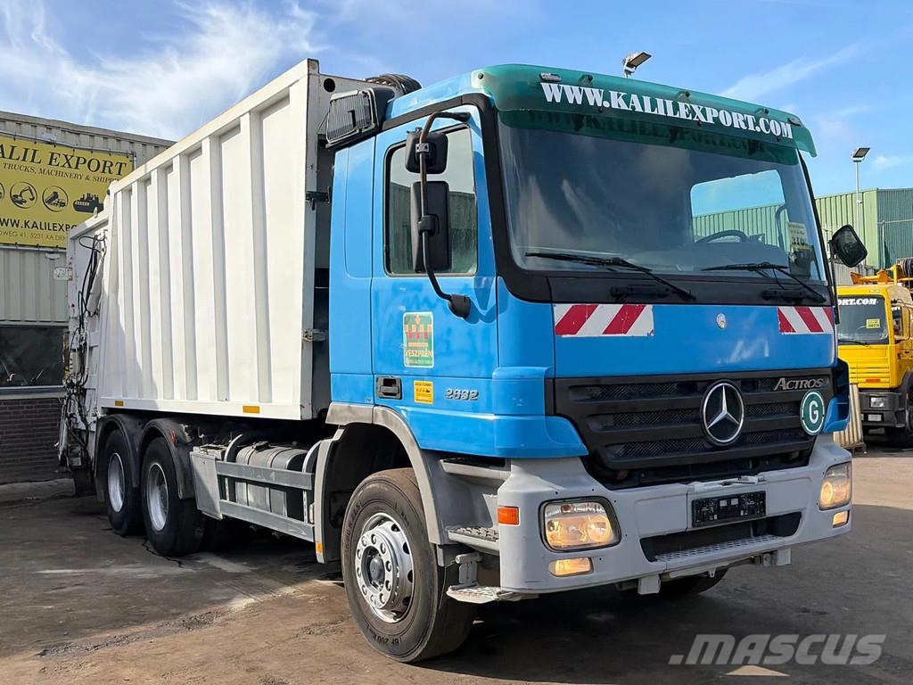 Mercedes-Benz Actros 2632 Garbage Truck - 6x4 - V6 - Full Steel Vuilniswagens