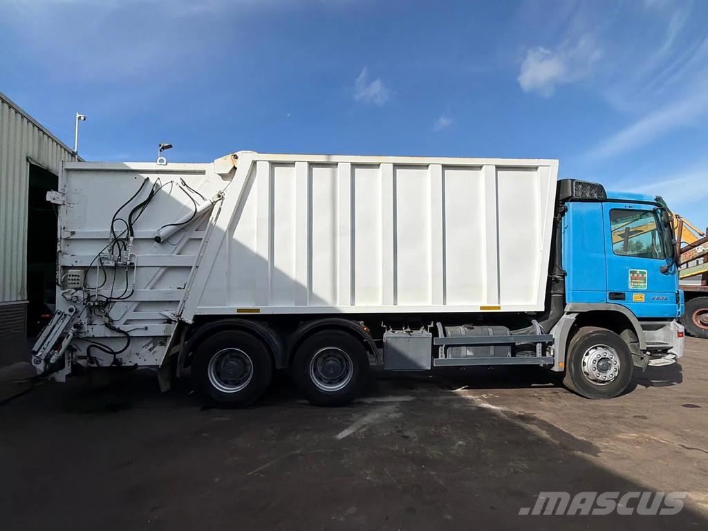 Mercedes-Benz Actros 2632 Garbage Truck - 6x4 - V6 - Full Steel Vuilniswagens