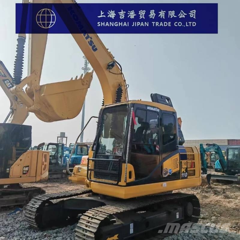 Komatsu PC 110 中型挖土機/掘鑿機/挖掘機 7t-12t