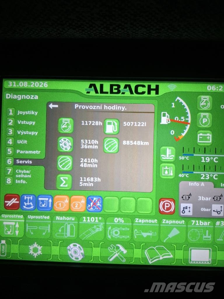 Albach Diamant 2000 木材削片机