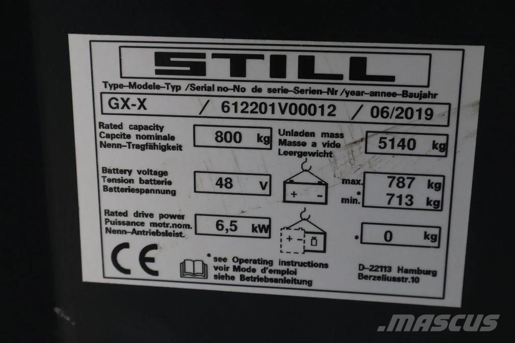 Still GX-X | REACHTRUCK | ROTATING FORKS | 4.5 METER | T Skjutstativtruck