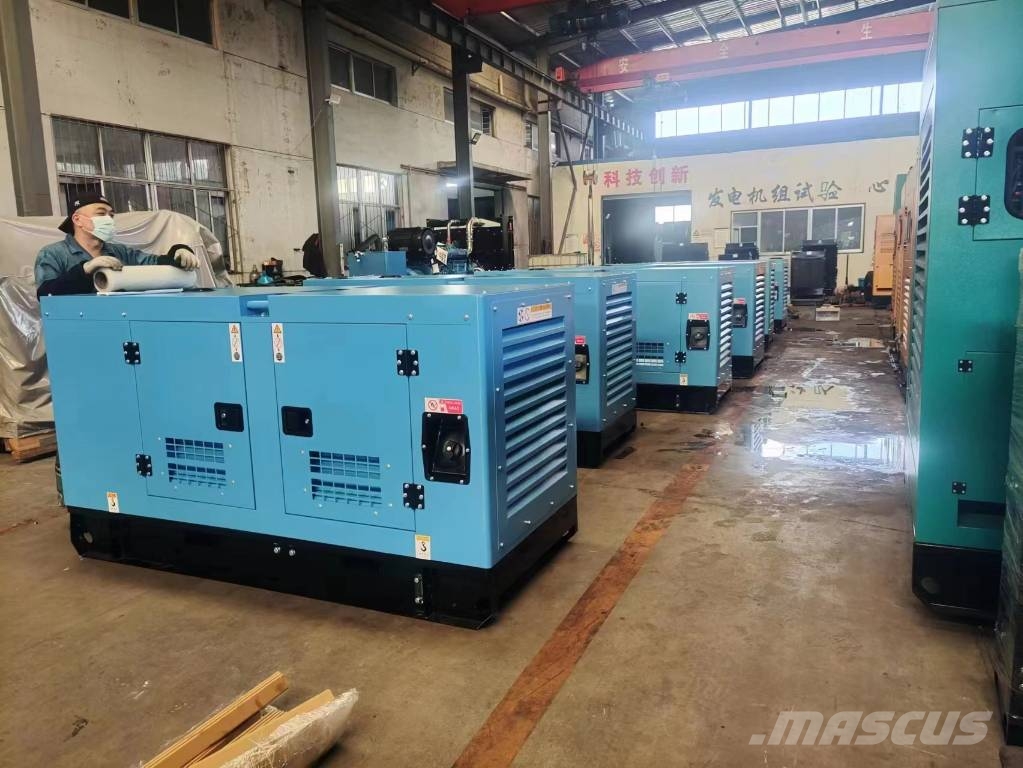 Weichai 62.5 KVA Silent box diesel generator set Generatori diesel