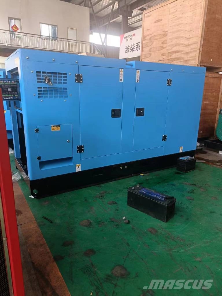 Weichai 62.5 KVA Silent box diesel generator set Generatori diesel