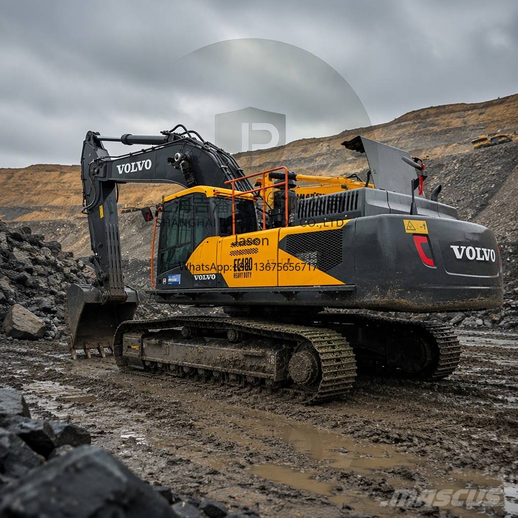 Volvo EC 480 Kāpurķēžu ekskavatori