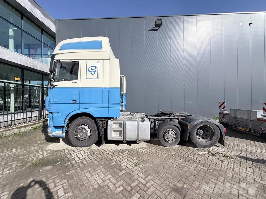 DAF XF 450 SuperSpaceCab, 6x2 Midlift. Cabezas tractoras