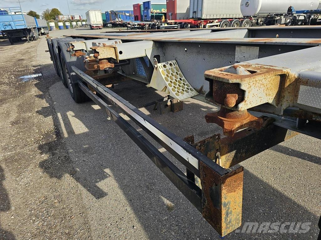 Kögel PORT 40 SIMPLEX 20./ EXTENDIBLE/SAF DISC. Kontejnerske polprikolice