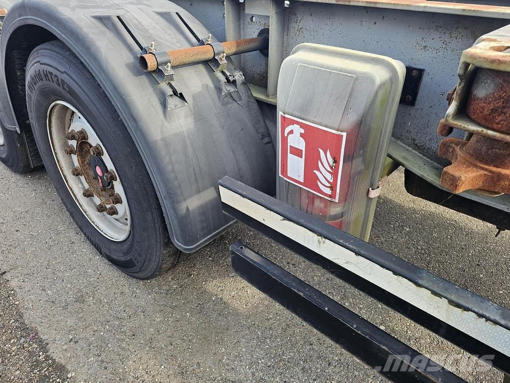 Kögel PORT 40 SIMPLEX 20./ EXTENDIBLE/SAF DISC. Kontejnerske polprikolice