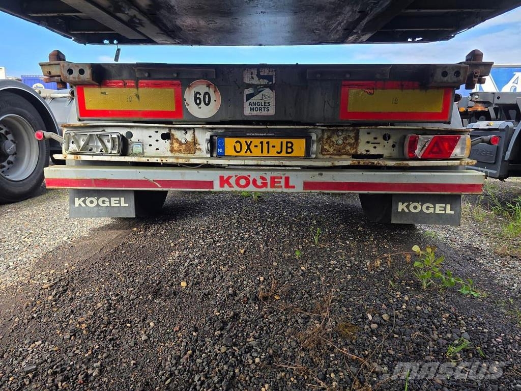 Kögel PORT 40 SIMPLEX 20./ EXTENDIBLE/SAF DISC. Kontejnerske polprikolice
