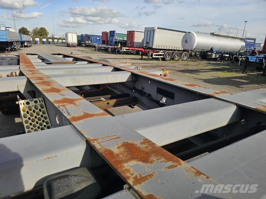 Kögel PORT 40 SIMPLEX 20./ EXTENDIBLE/SAF DISC. Kontejnerske polprikolice