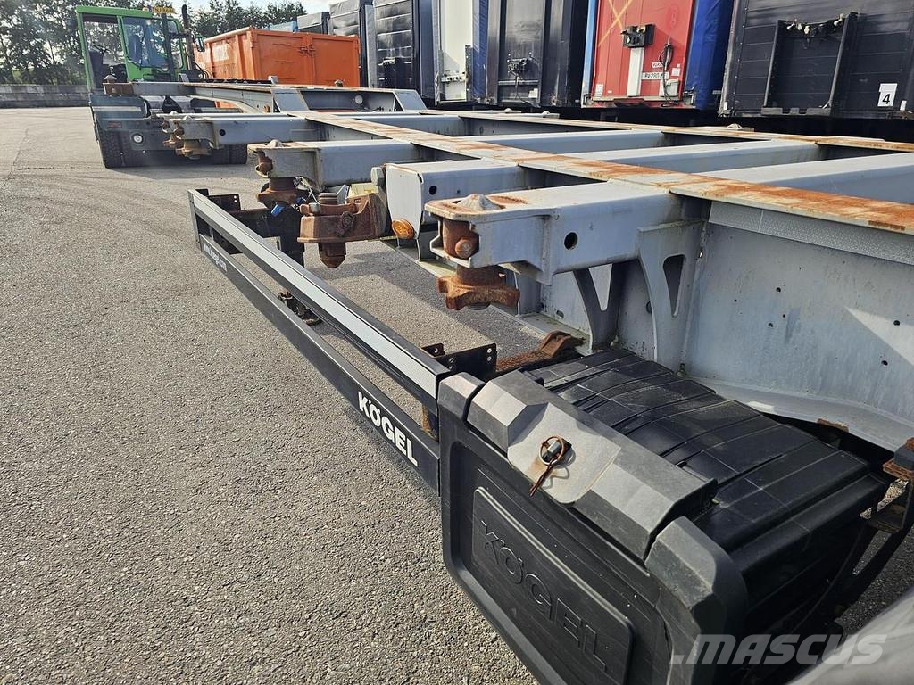Kögel PORT 40 SIMPLEX 20./ EXTENDIBLE/SAF DISC. Kontejnerske polprikolice