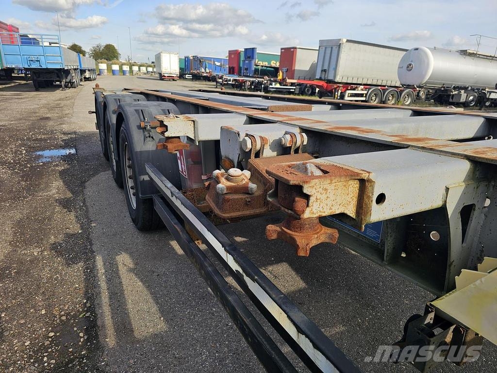 Kögel PORT 40 SIMPLEX 20./ EXTENDIBLE/SAF DISC. Kontejnerske polprikolice