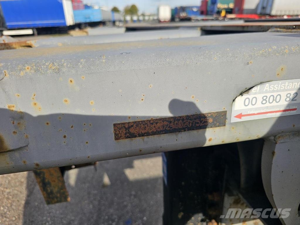 Kögel PORT 40 SIMPLEX 20./ EXTENDIBLE/SAF DISC. Kontejnerske polprikolice