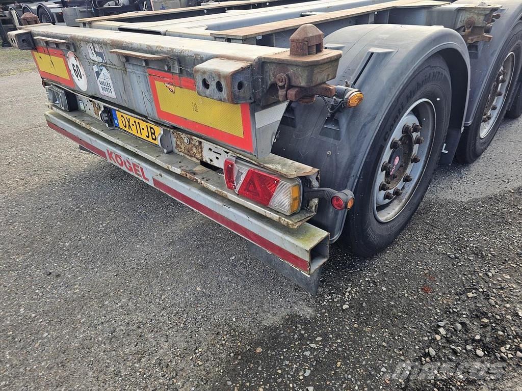 Kögel PORT 40 SIMPLEX 20./ EXTENDIBLE/SAF DISC. Kontejnerske polprikolice