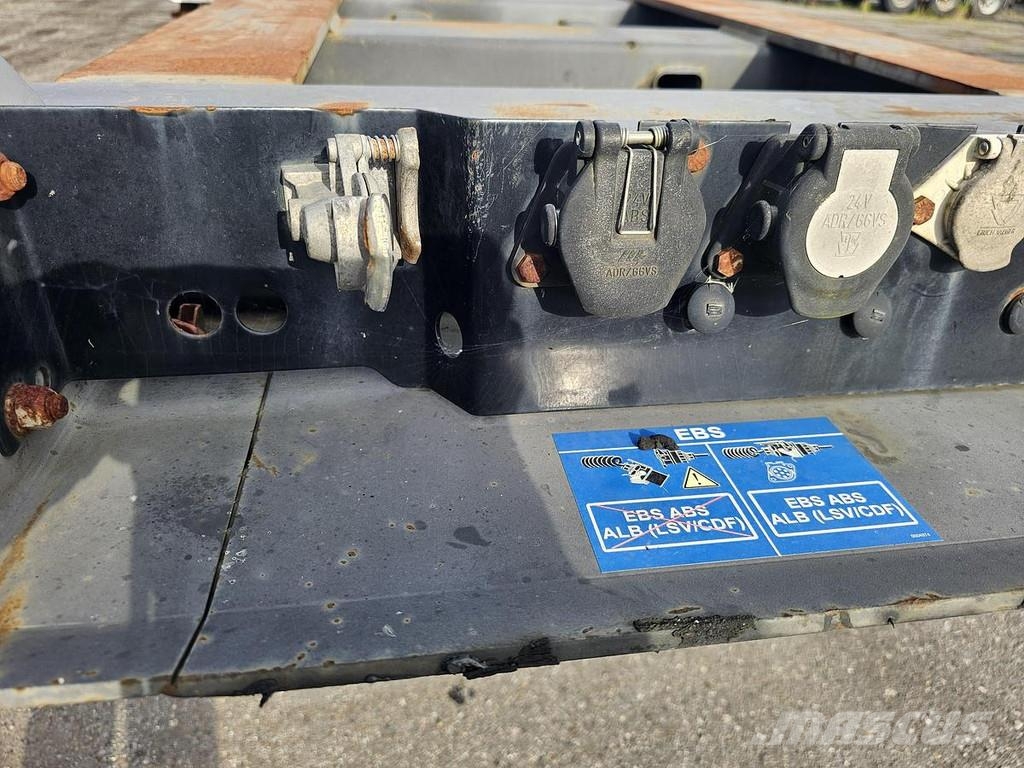 Kögel PORT 40 SIMPLEX 20./ EXTENDIBLE/SAF DISC. Kontejnerske polprikolice